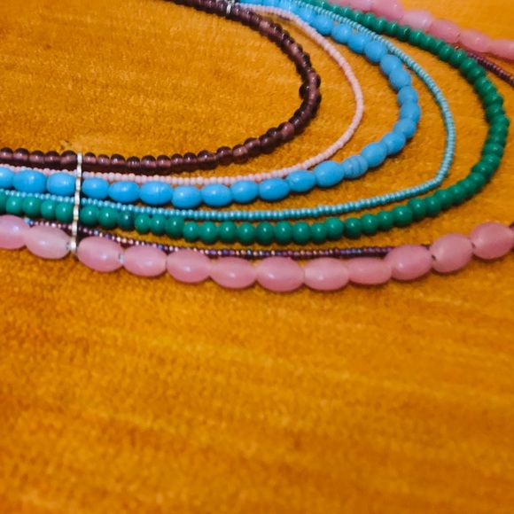 UO Multi-Strand / Multi-Colored Boho Necklace ππ - Picture 2 of 4
